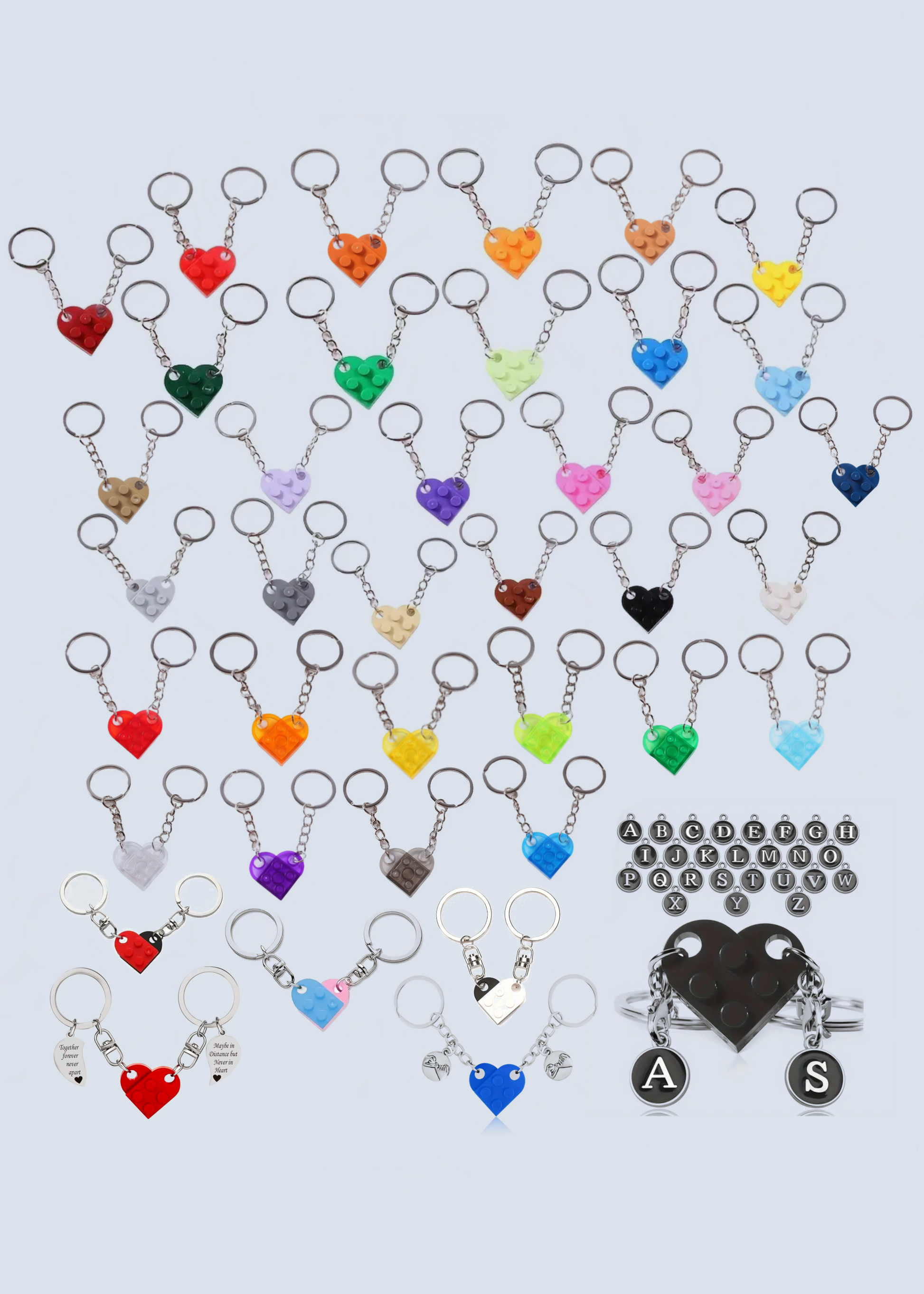Matching Connecting Brick Keychains – BOXEDTRENDS Matching Connecting Brick Keychains – BOXEDTRENDS
