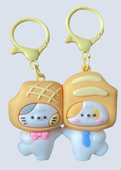 Magnetic Animal Matching Hugging Keychains