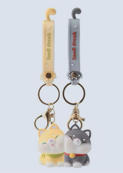 Magnetic Animal Matching Hugging Keychains