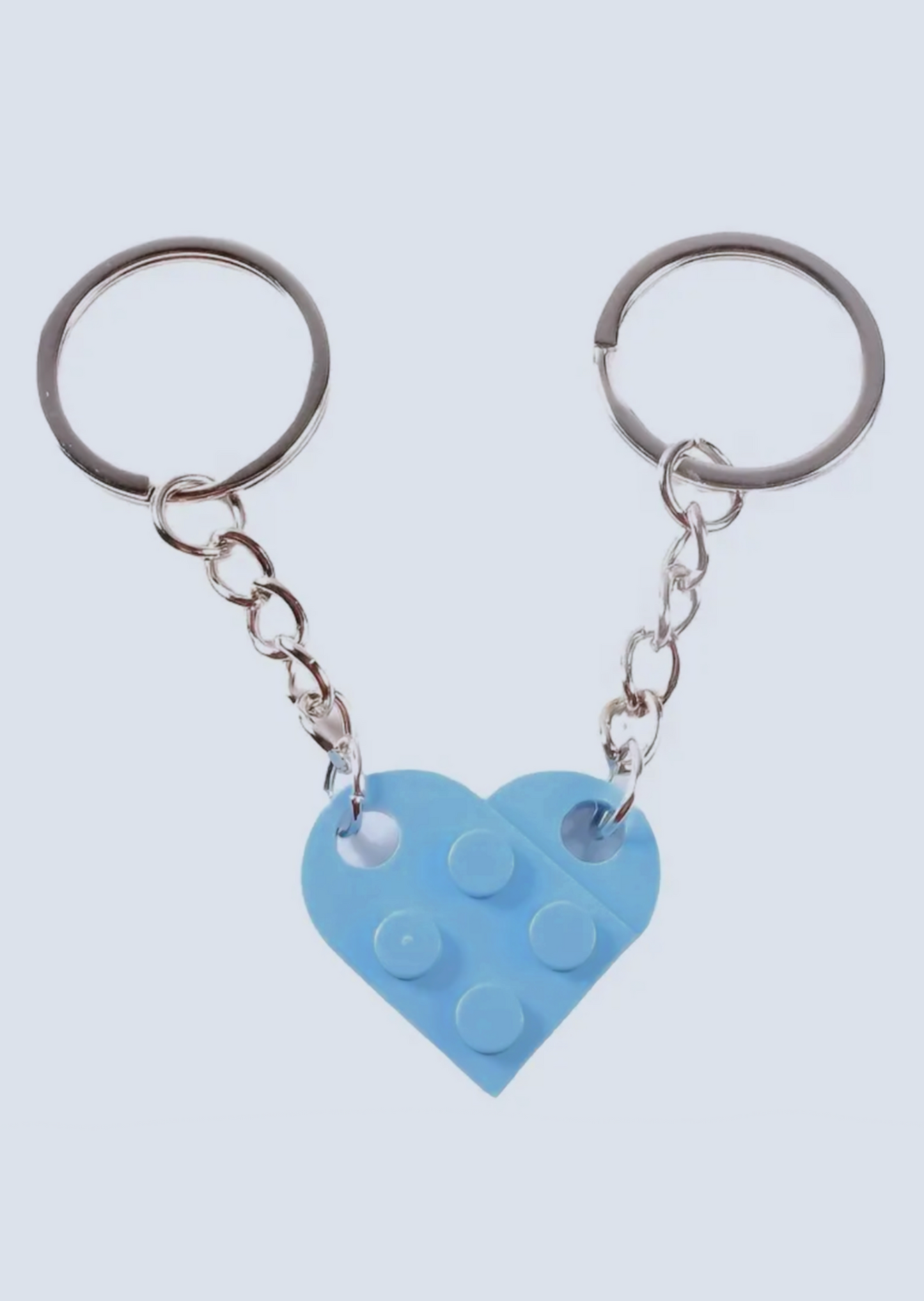 Matching Connecting Brick Keychains