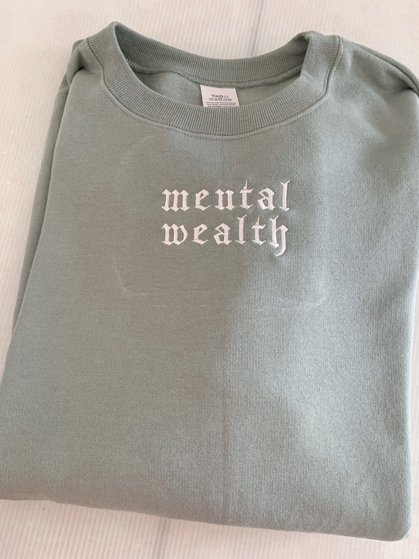 Mental Wealth Embroidery