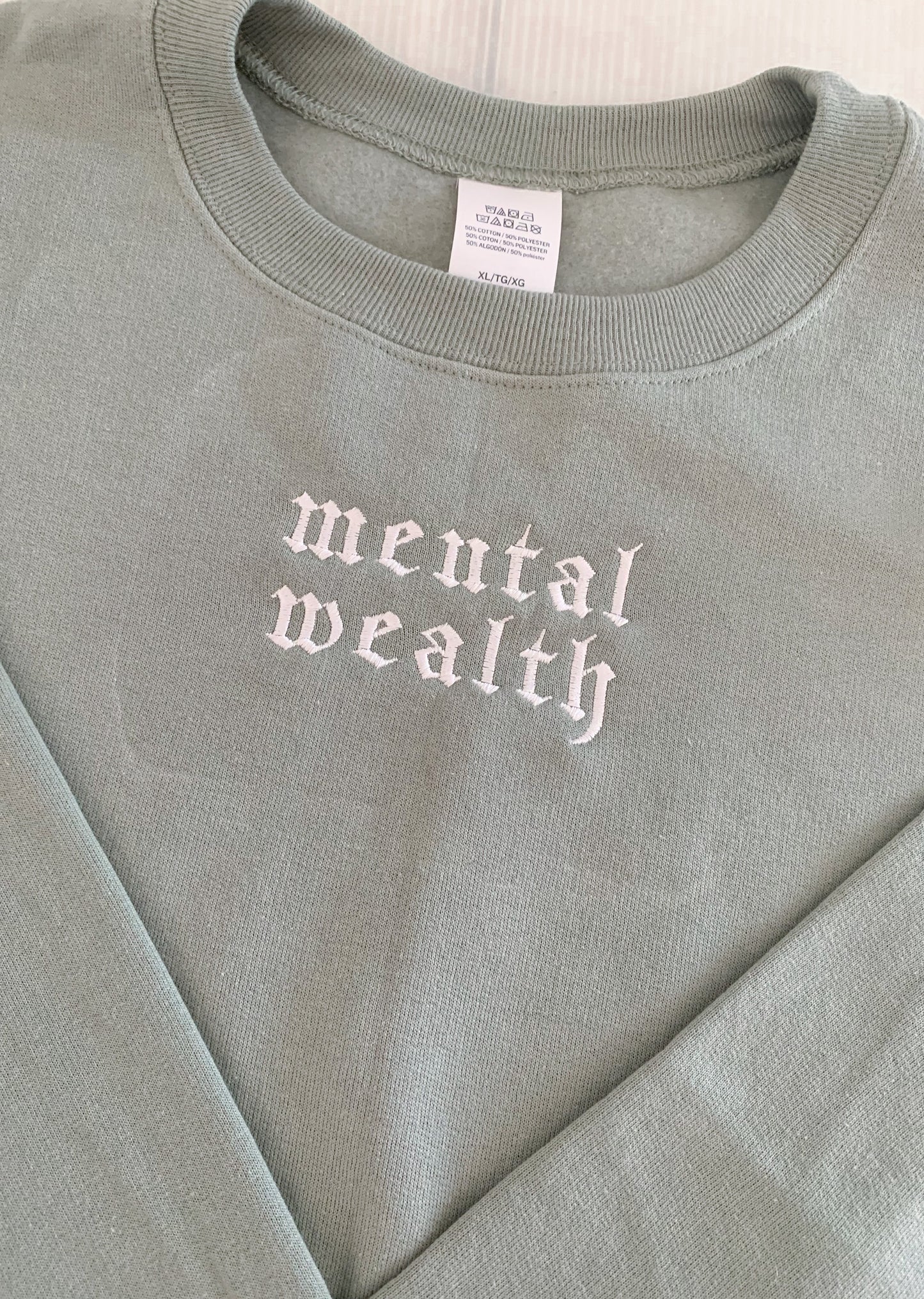 Mental Wealth Embroidery