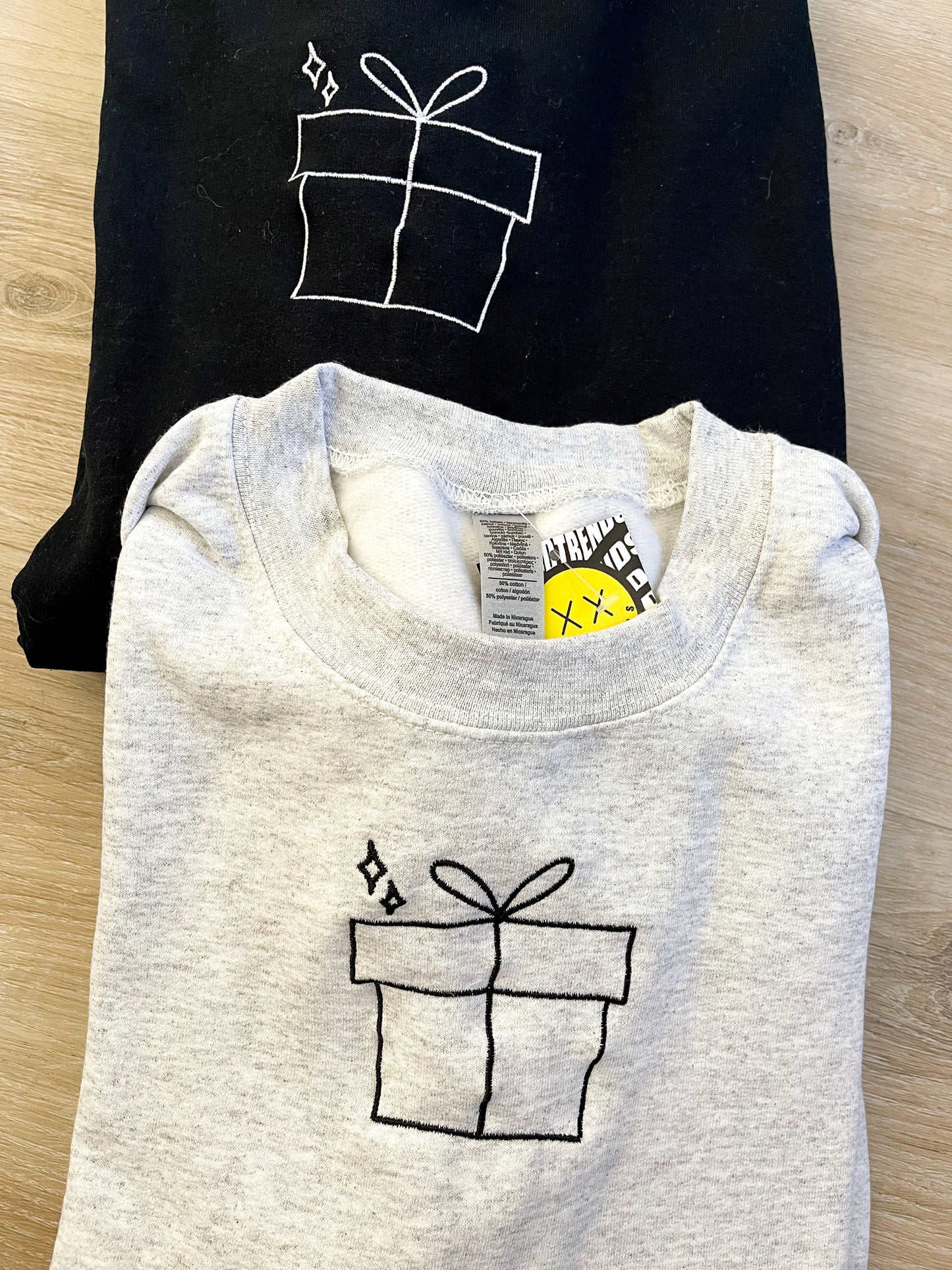Presents Gift Embroidered Matching Set