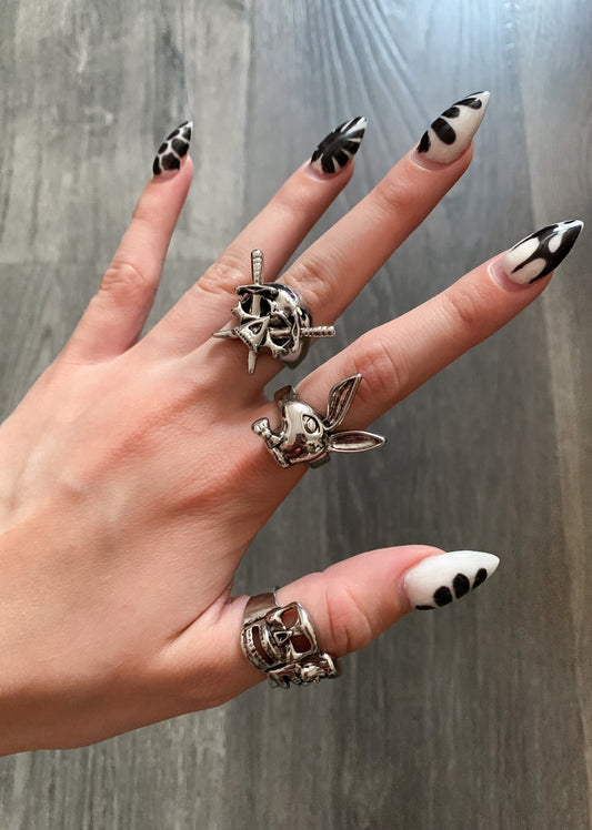 Silver Stainless Steel Rings