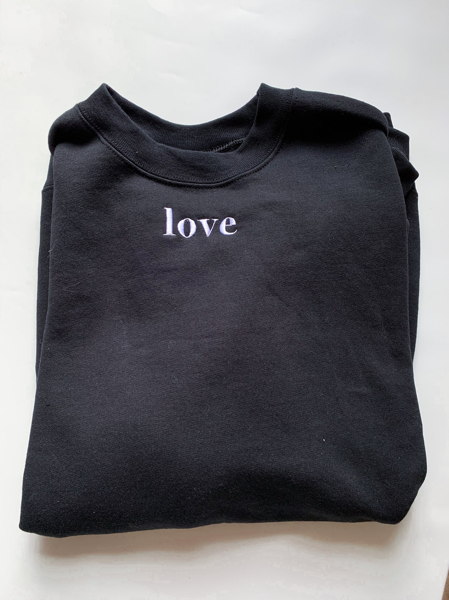 "Love" "Always" Embroidered Matching Set