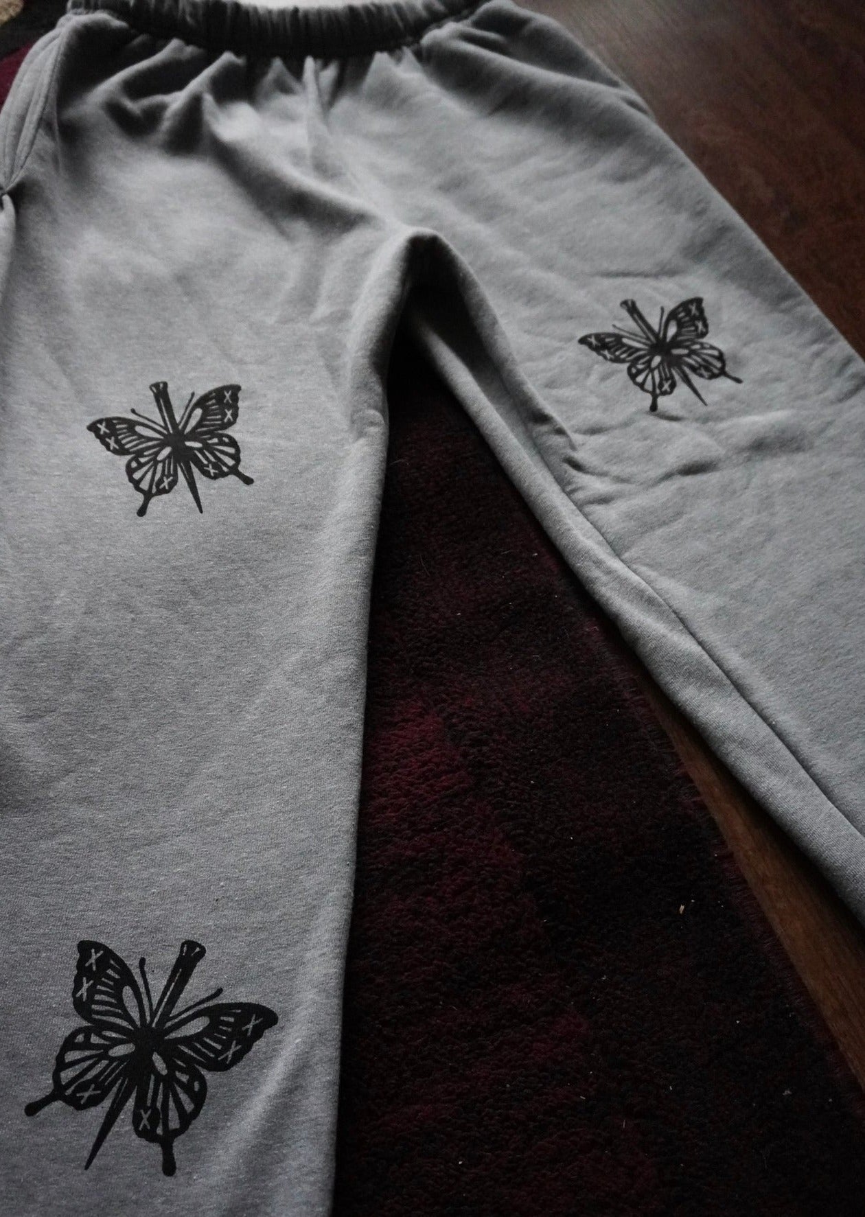 Butterfly Knives Printed Sweatpants