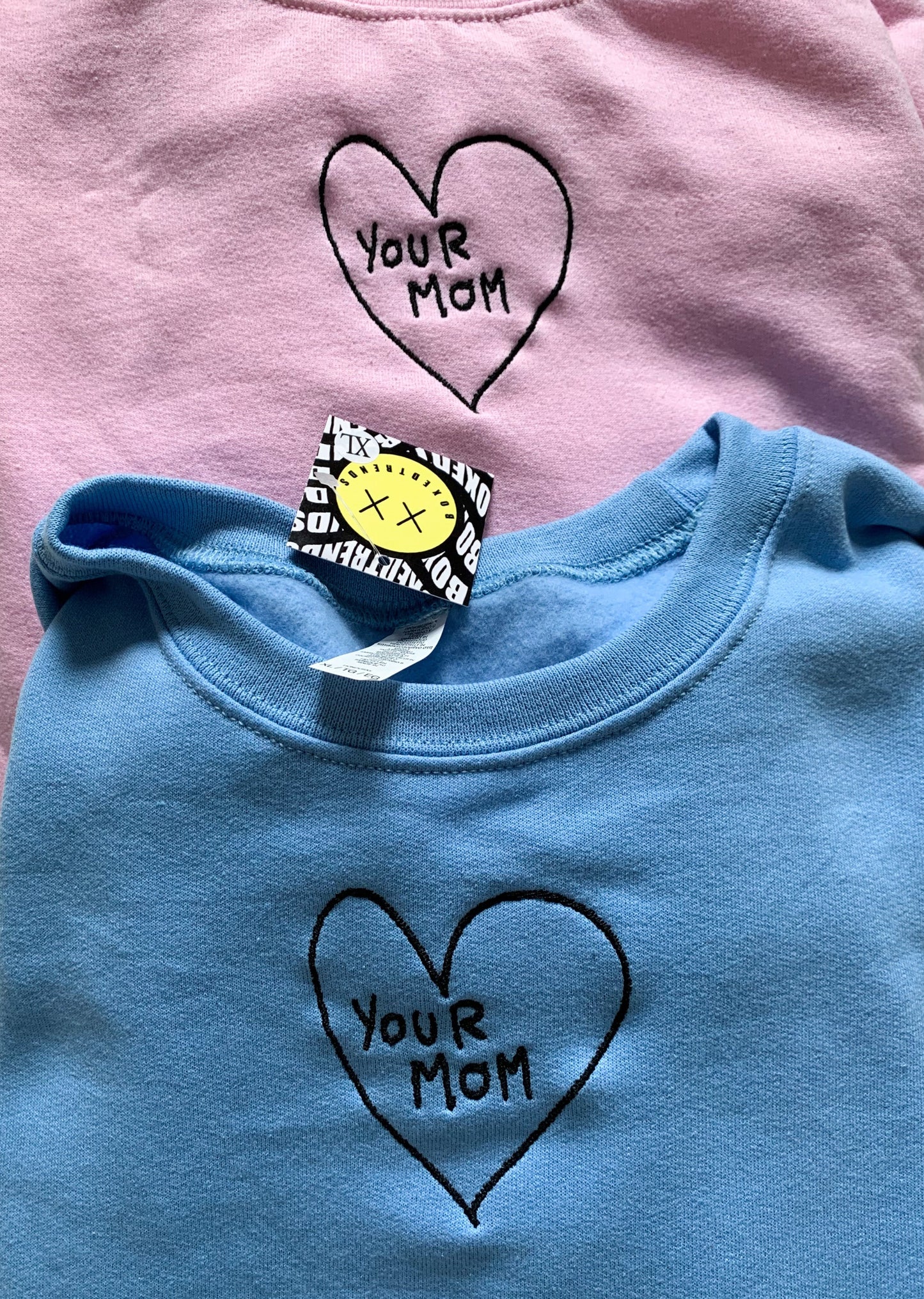 Your Mom Embroidered Matching  Set