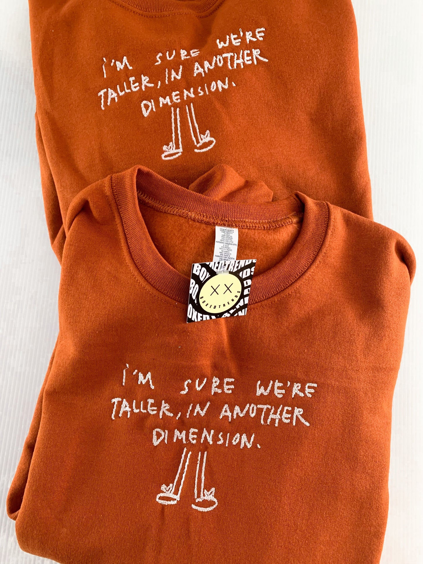 I'm Sure We're Taller in Another Dimension (FRANK OCEAN) Embroidery