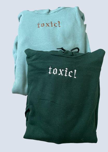 TOXIC! Embroidered Matching Set