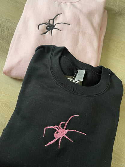 Spider Embroidered Matching Set