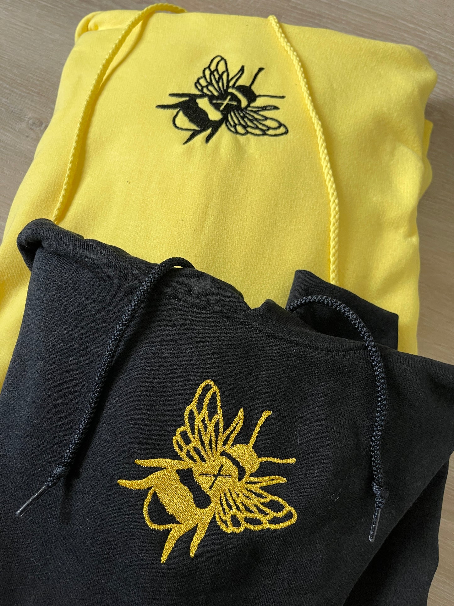 Bee Embroidered Matching Set