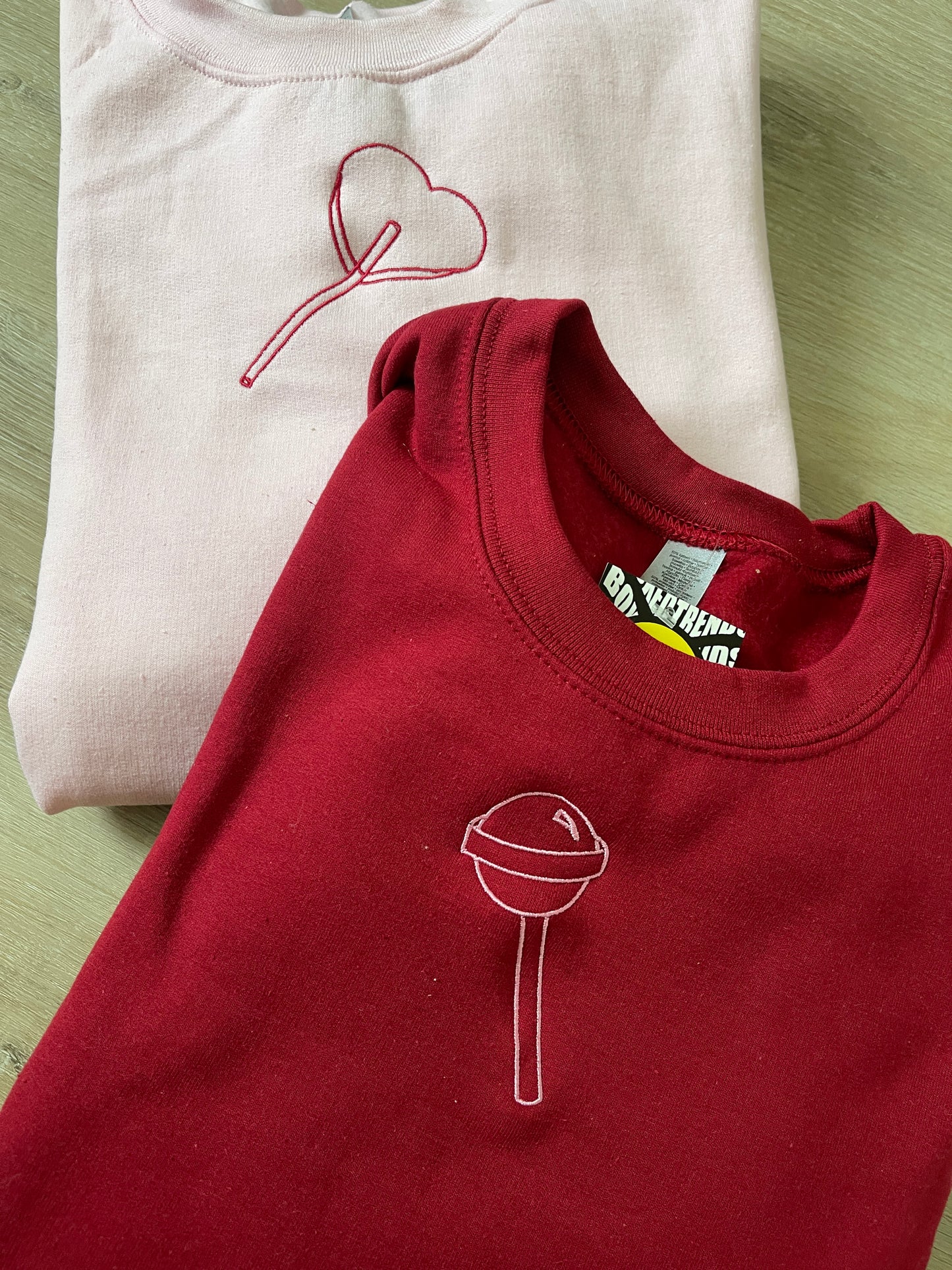 Lollipop Embroidered Matching Set
