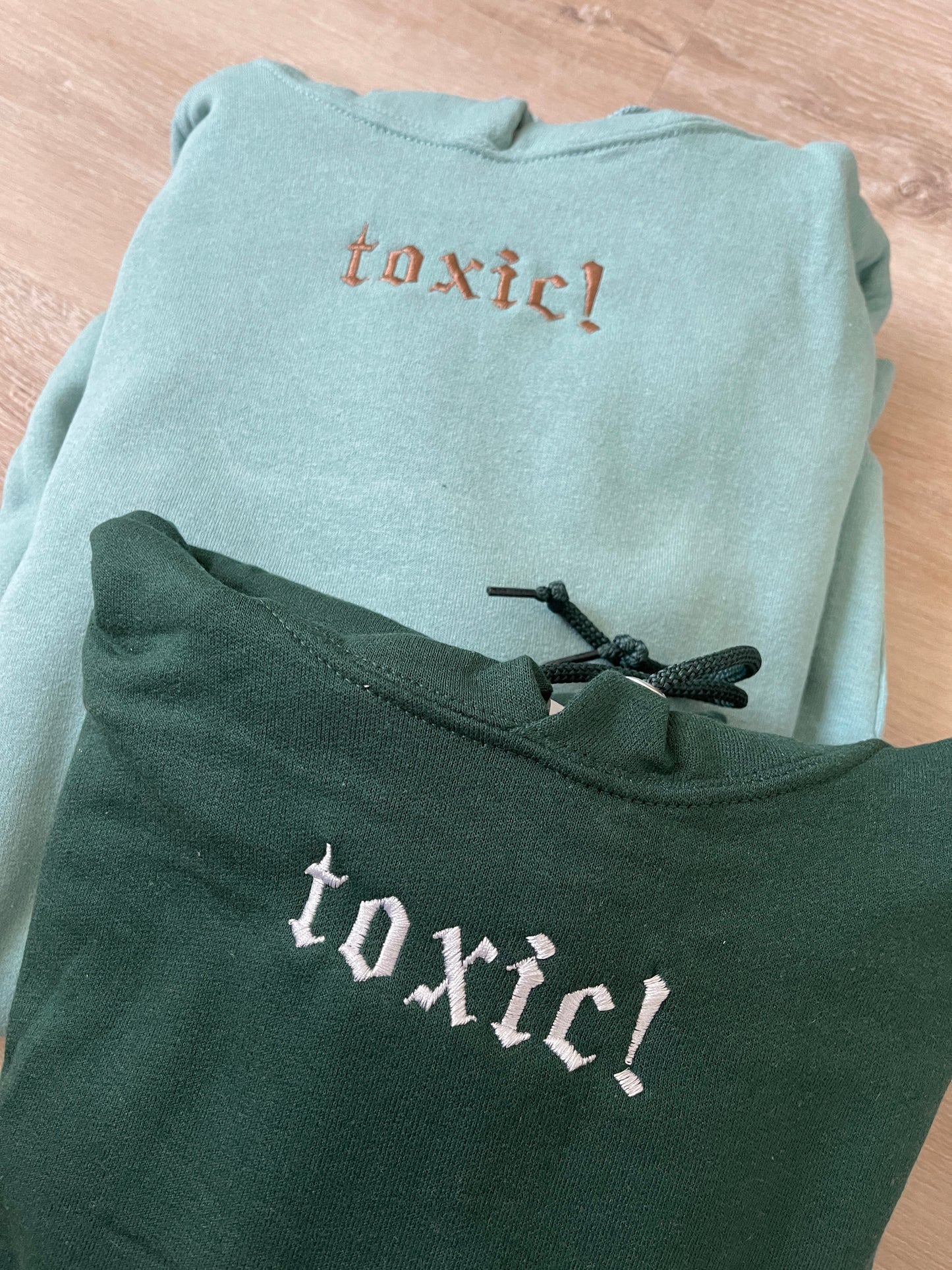 TOXIC! Embroidered Matching Set