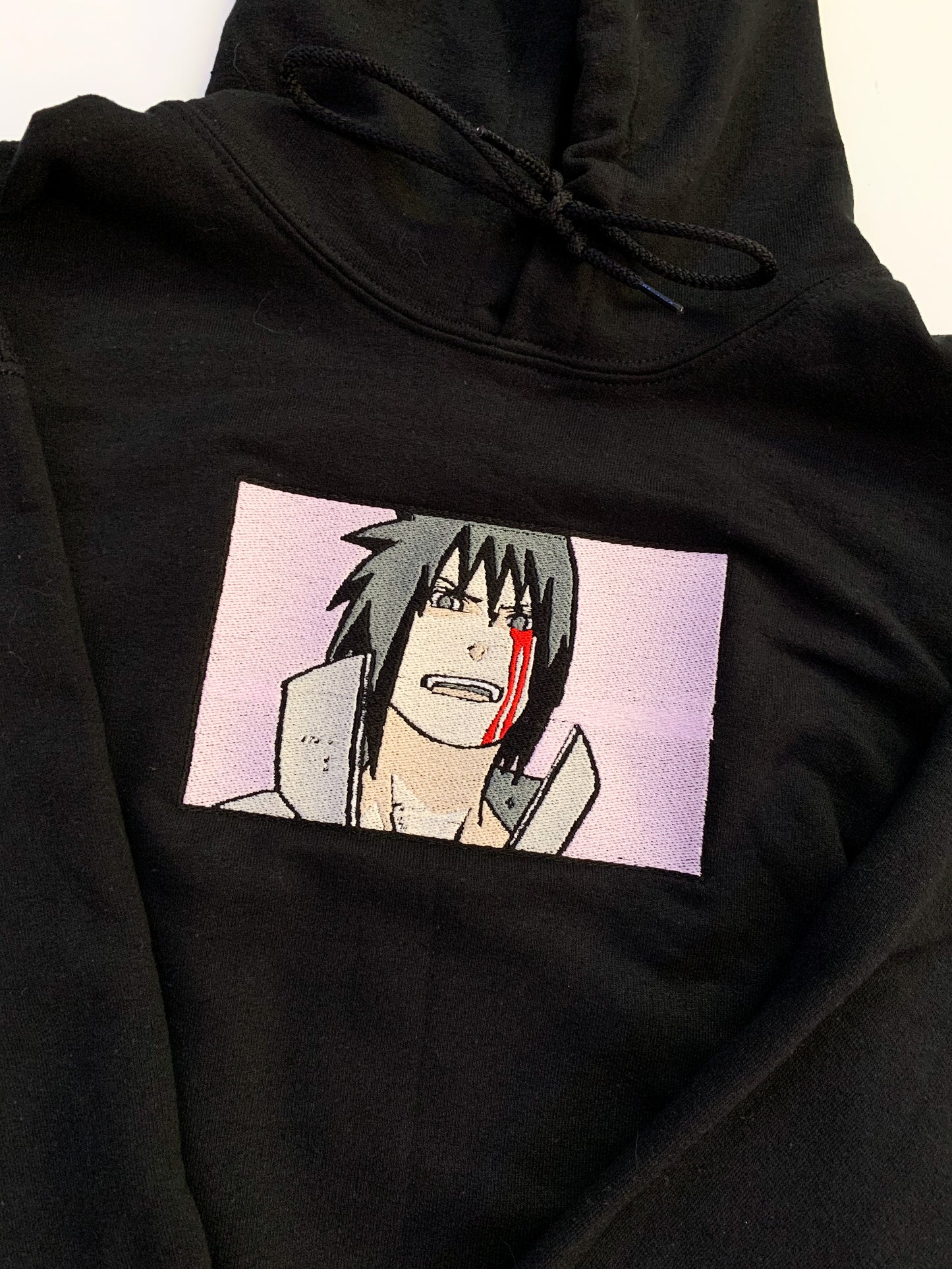 Matching Sauske Anime Embroidered Set