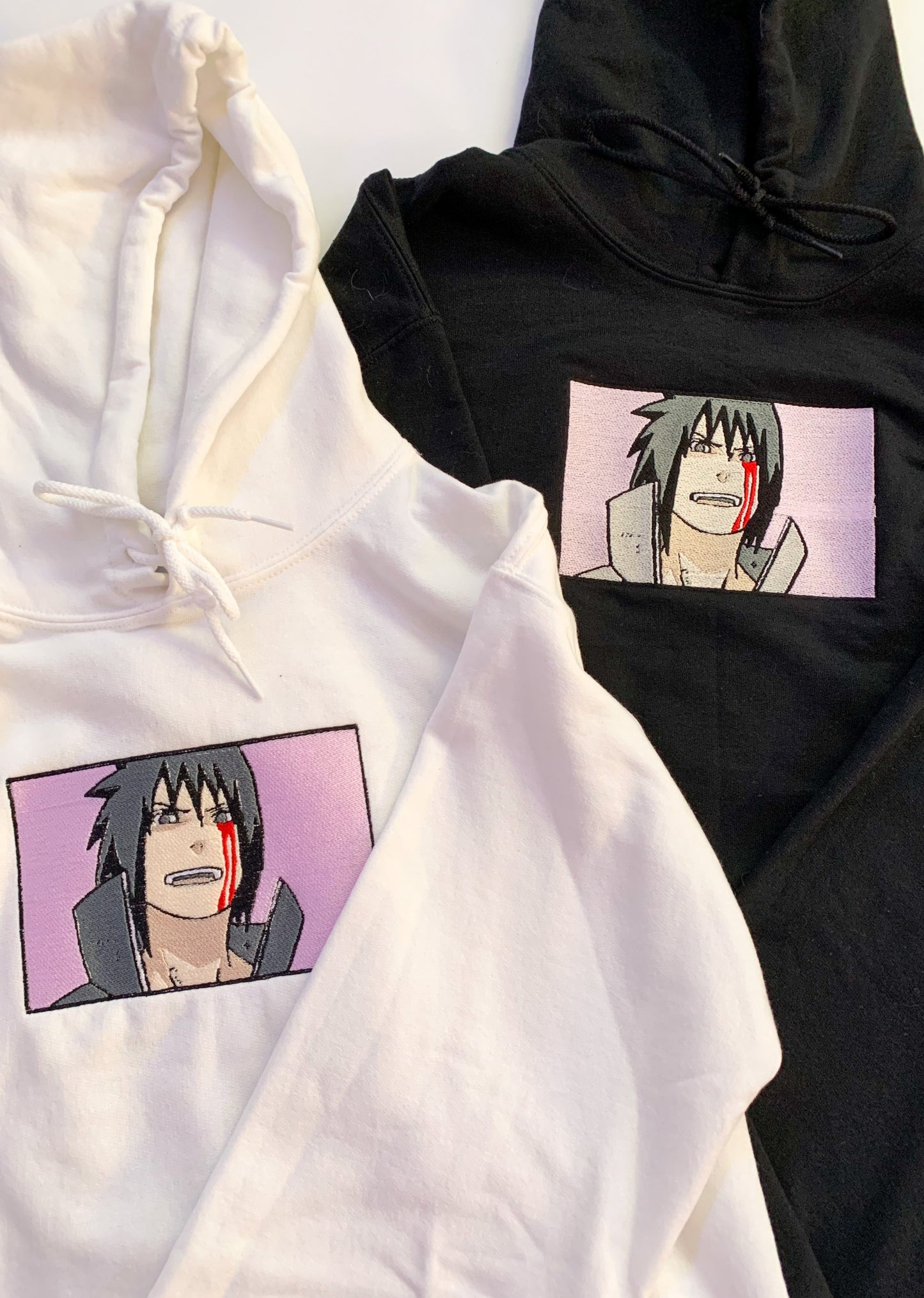 Matching Sauske Anime Embroidered Set