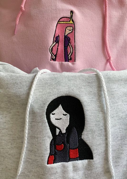 Princess Bubblegum and Marceline Matching Embroidered Set