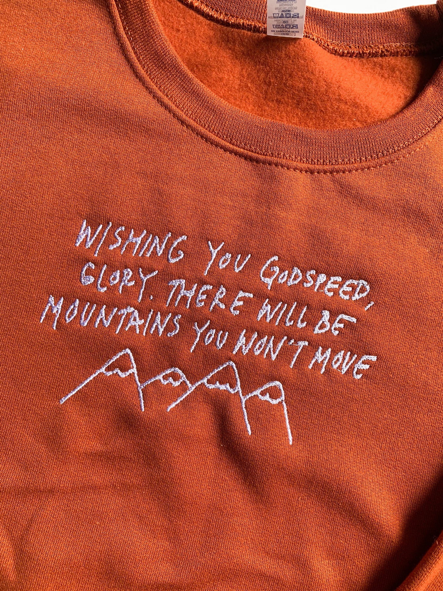 Wishing You Godspeed (Frank Ocean) Embroidery