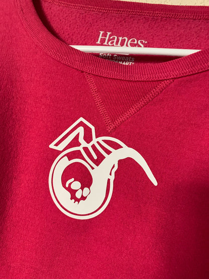 Cup of Death Thrifted Vinyl Sweatshirt