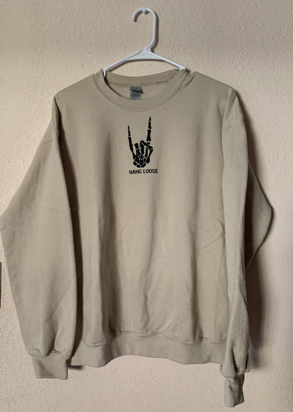 Hang Loose Thrifted Vinyl Sweatshirt