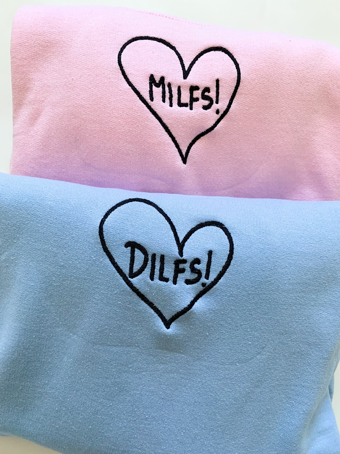 Milfs and Dilfs Embroidered Matching Set