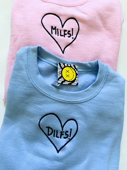 Milfs and Dilfs Embroidered Matching Set