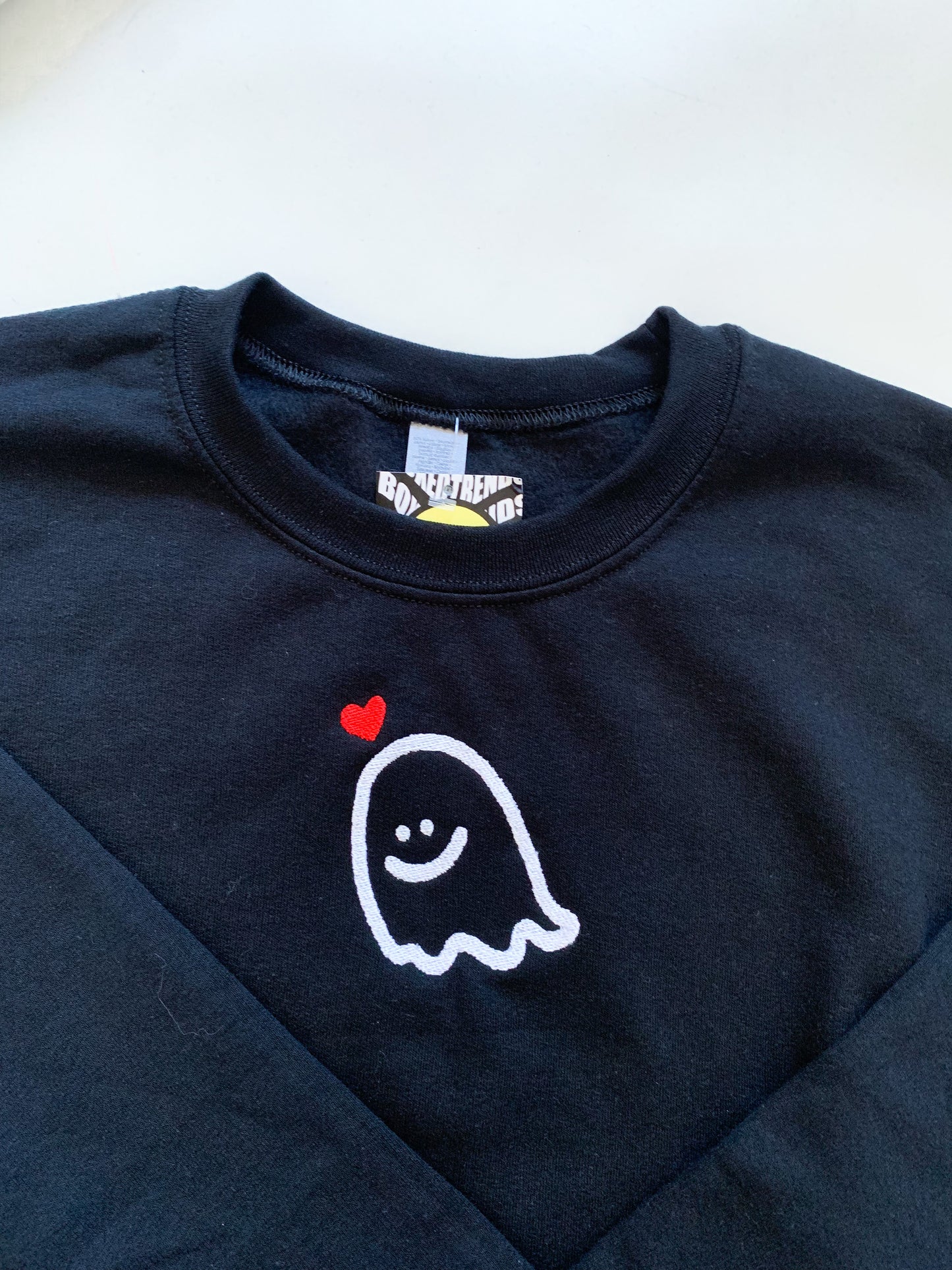 Heart Ghosts Embroidered Set