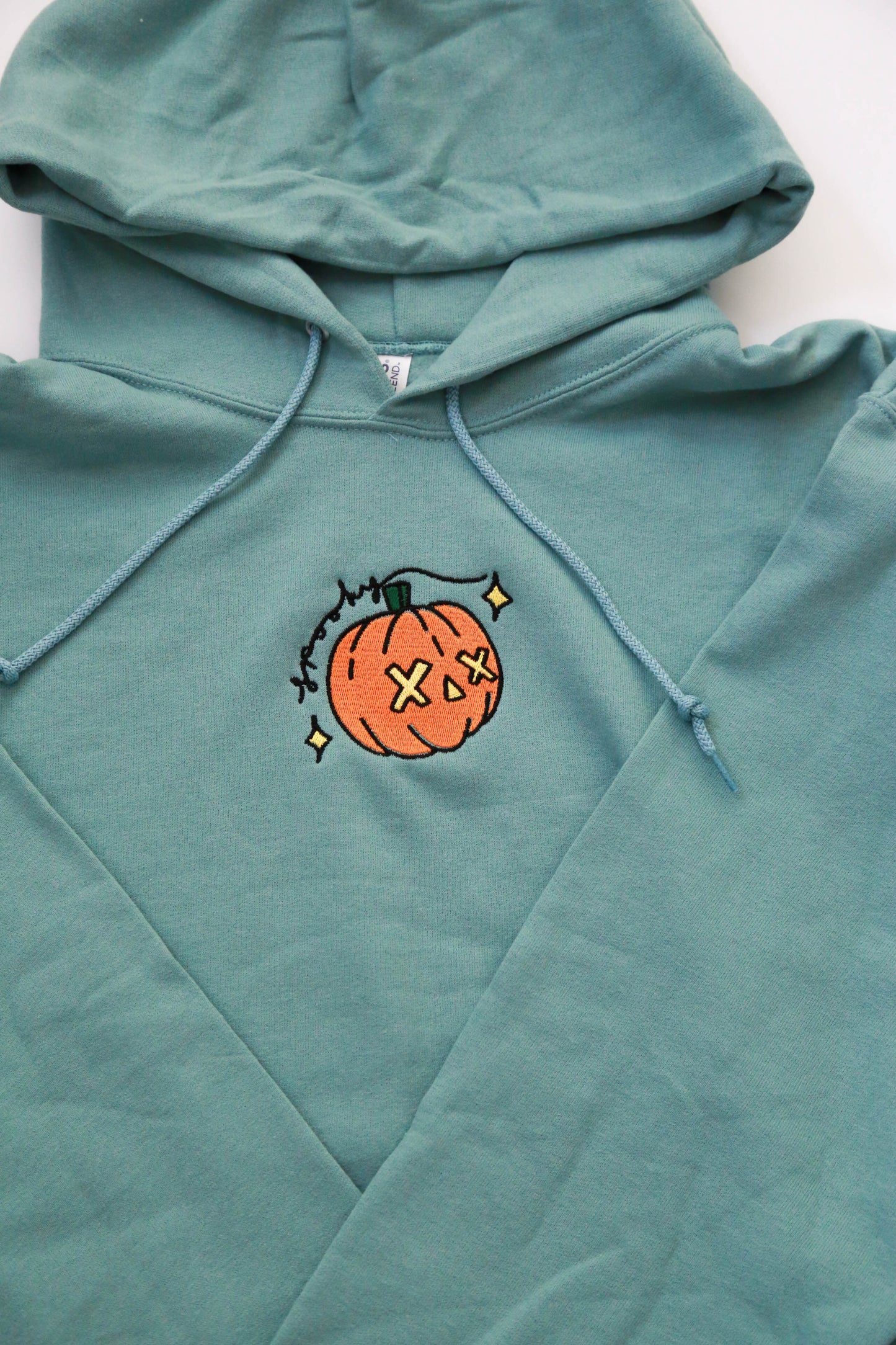 Spooky Pumpkin Embroidery