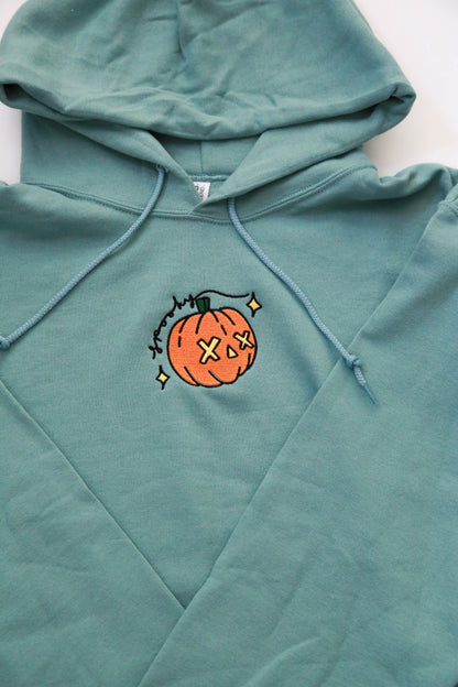 Spooky Pumpkin Embroidery
