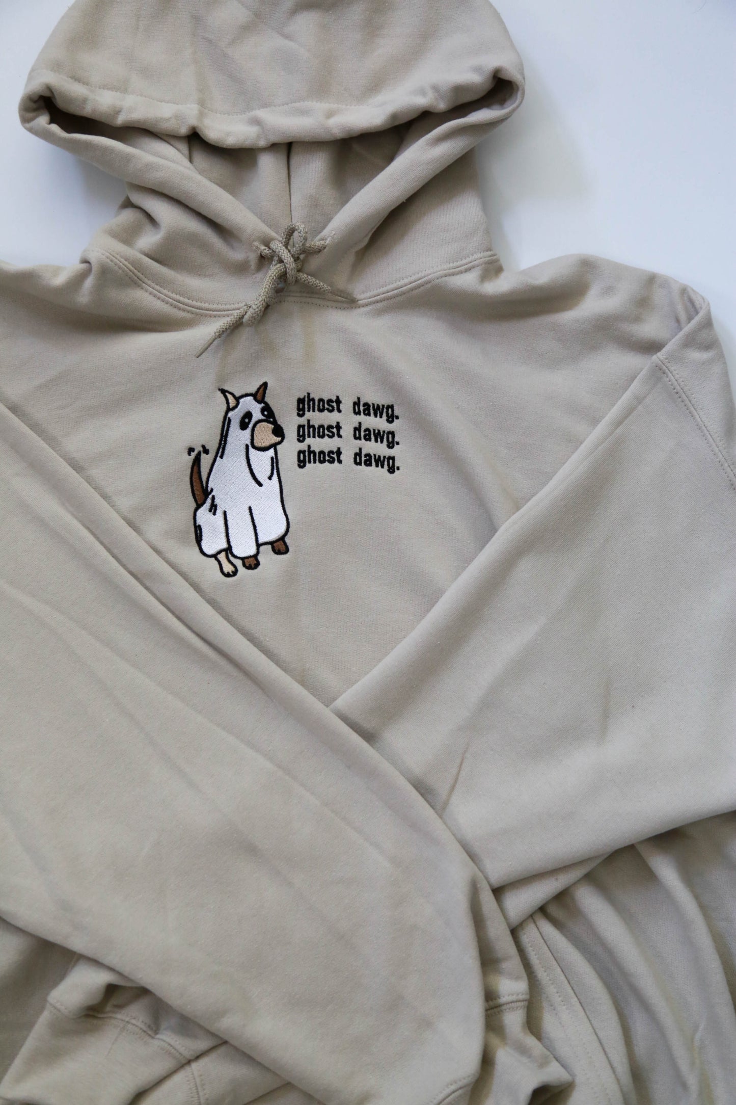 Ghost Dawg Embroidered Hoodie