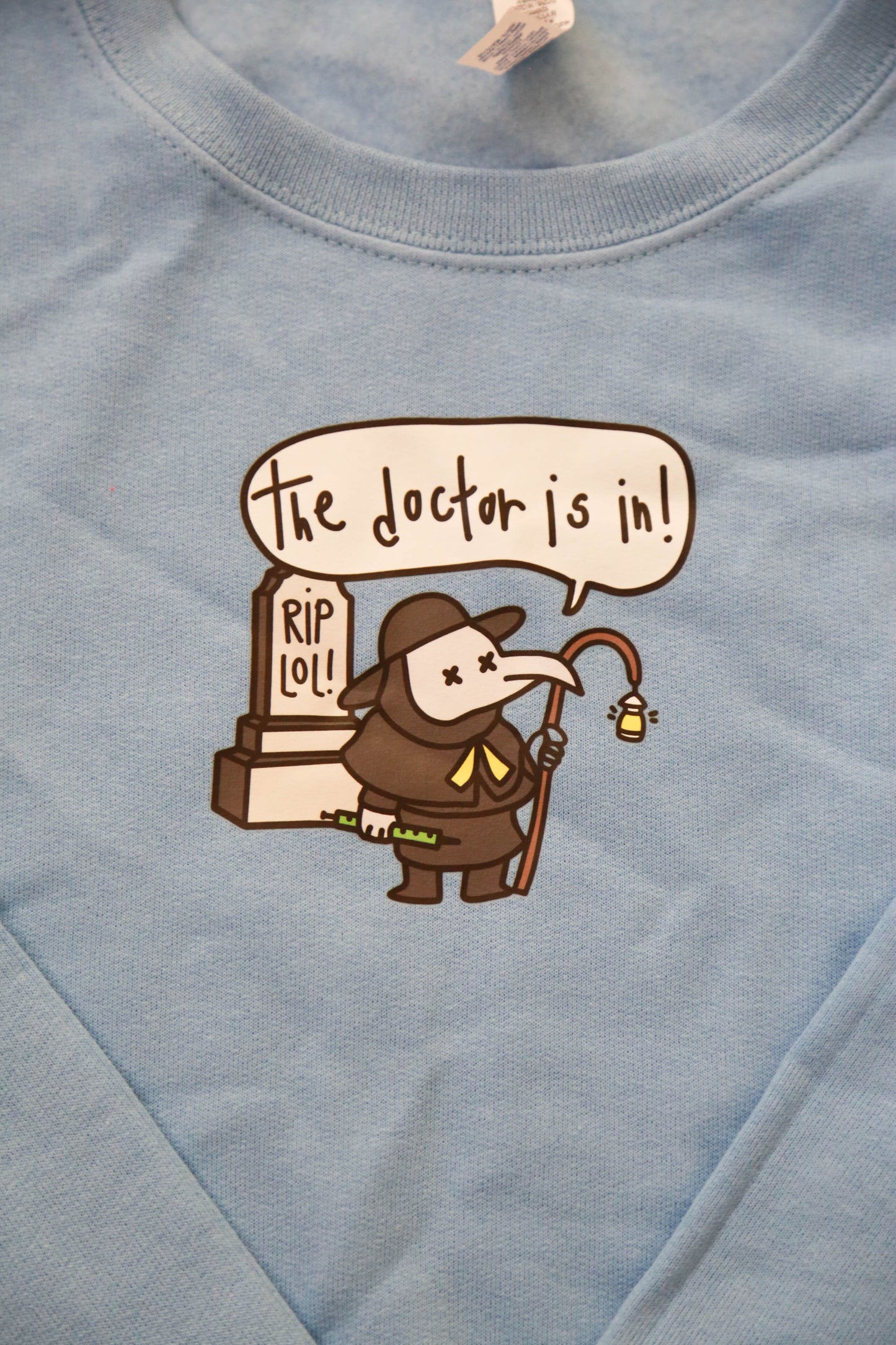 The Doctor is In Printed Top
