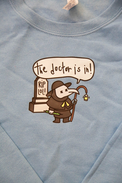 The Doctor is In Printed Top