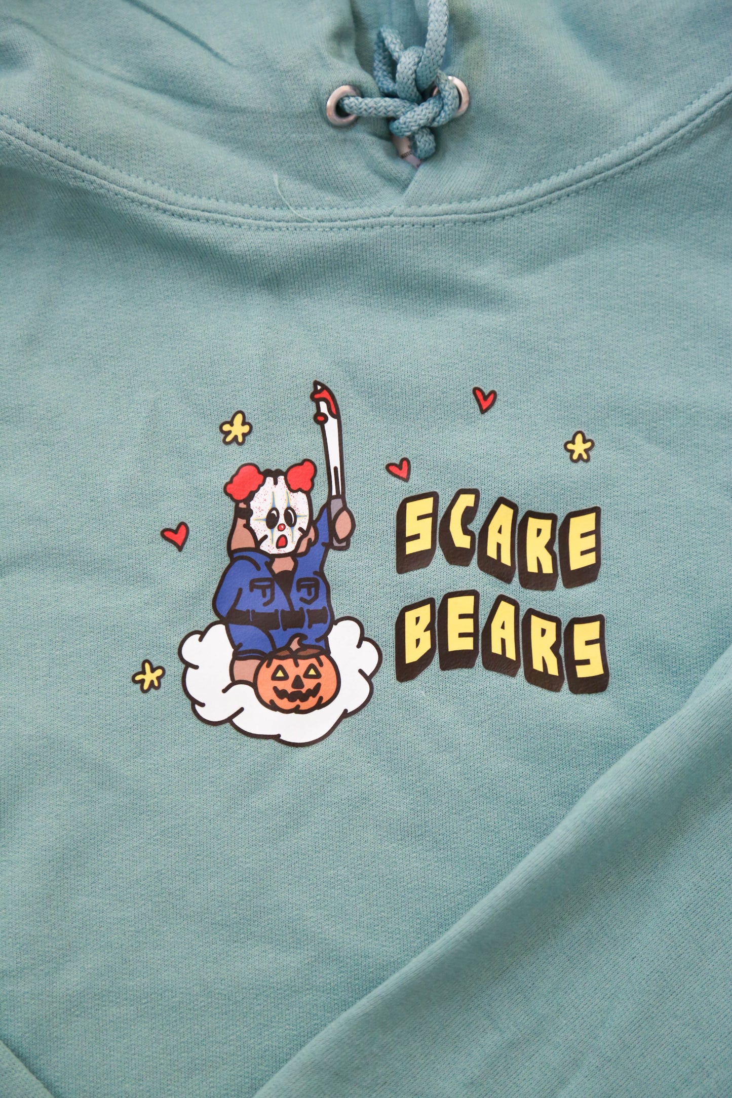 Scare Bears Printed Top