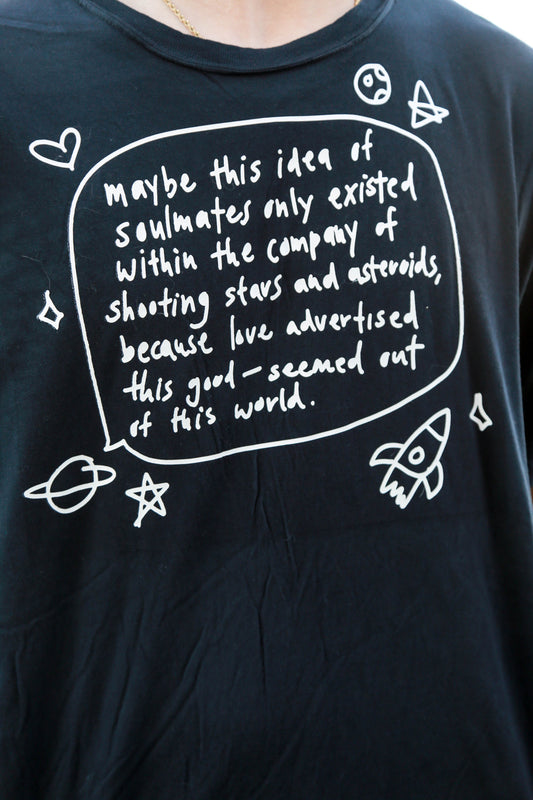 Space Soulmate Vinyl Comfort Color Tee