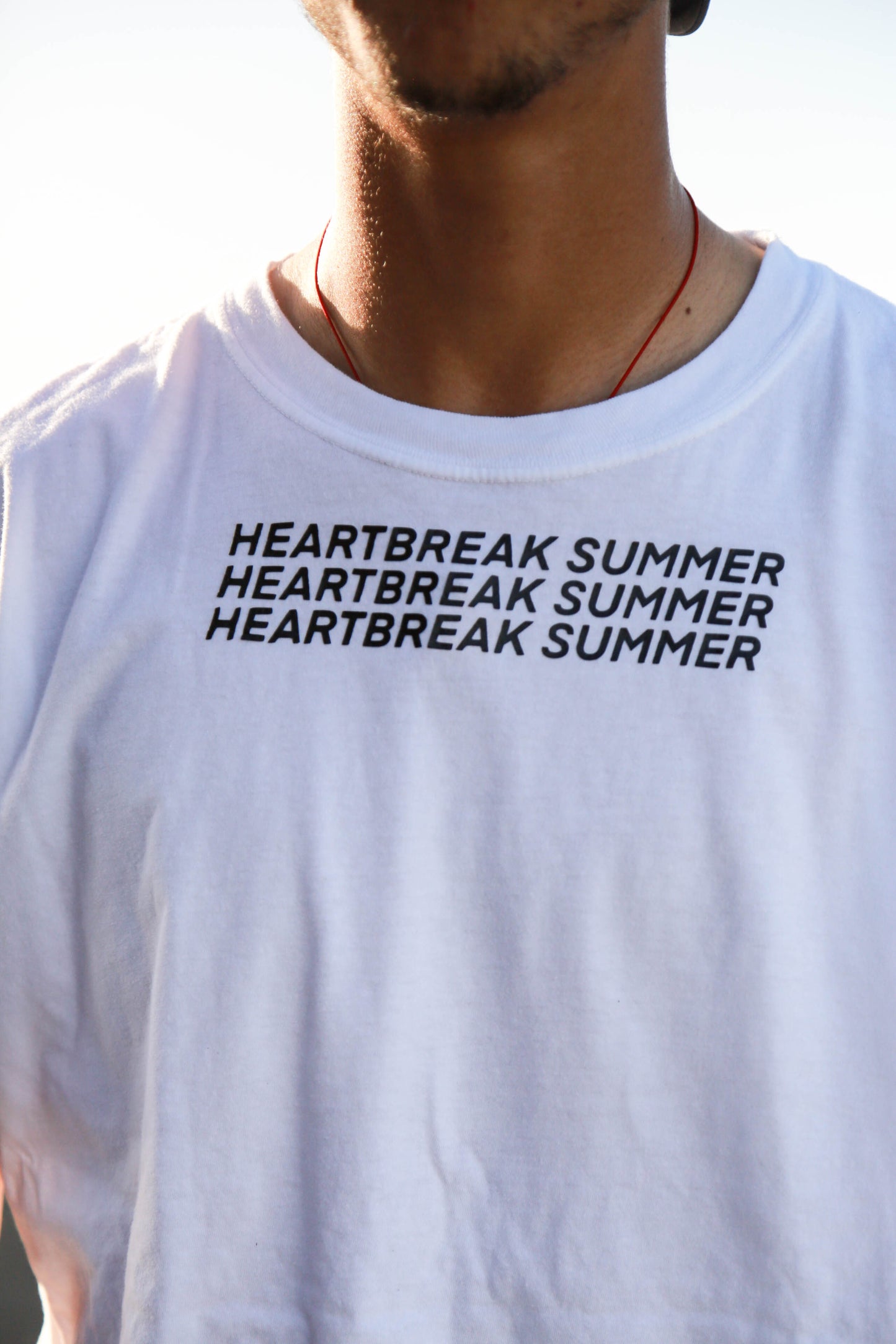 HEARTBREAK SUMMER x 3 Comfort Color Vinyl Tee