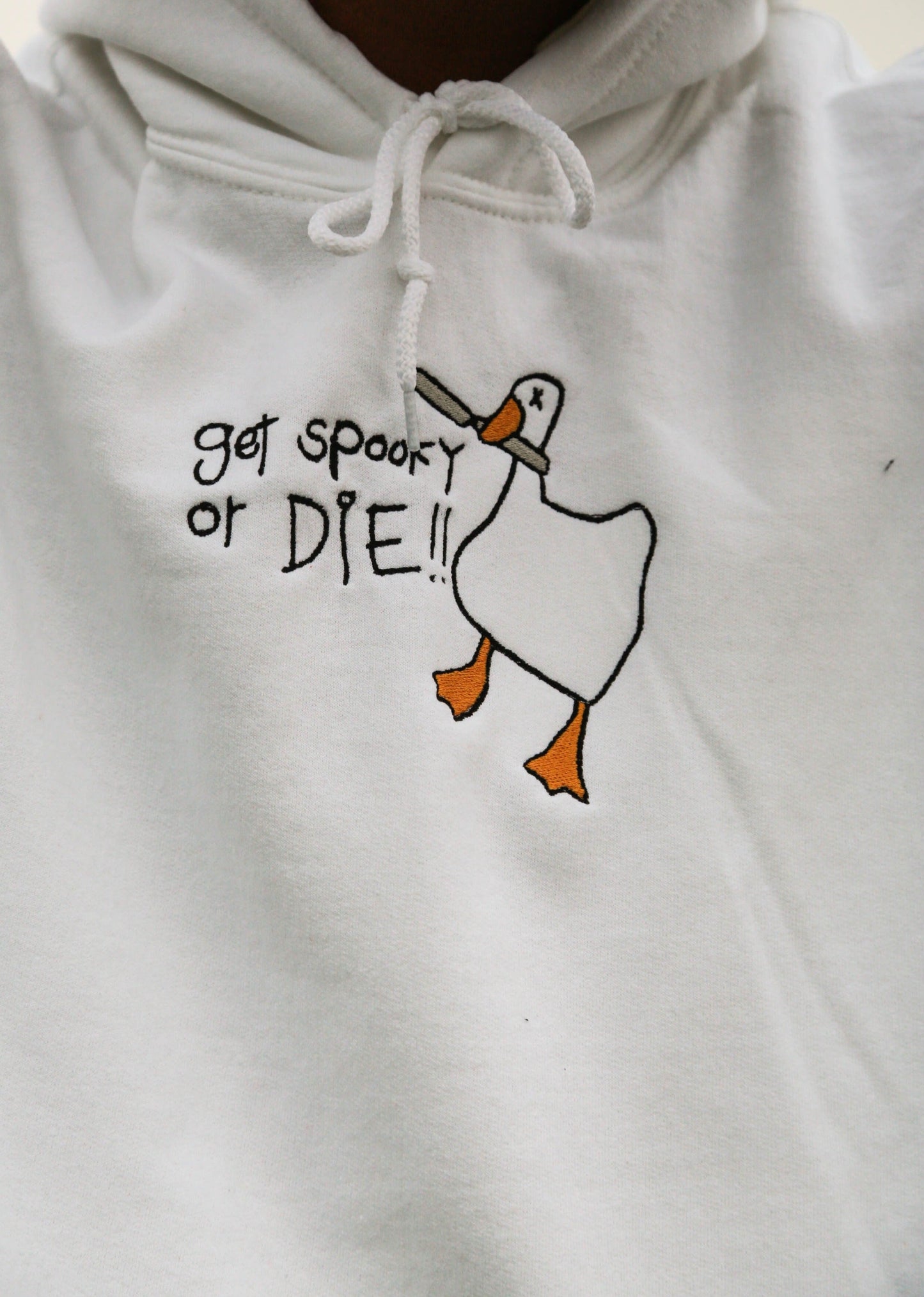 Get Spooky Goose Hoodie