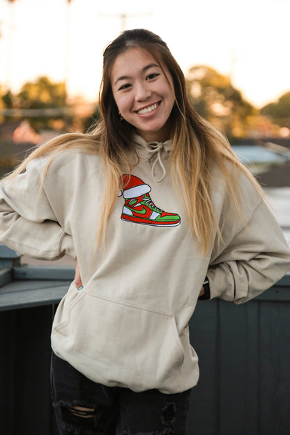 Christmas Sneaker Embroidery