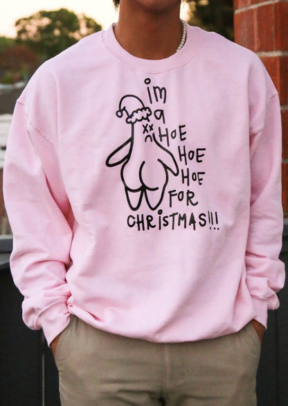 I'm a Hoe Hoe Hoe for Christmas Vinyl