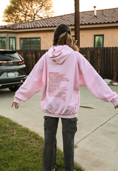 18 Life Lessons Vinyl Printed Hoodie