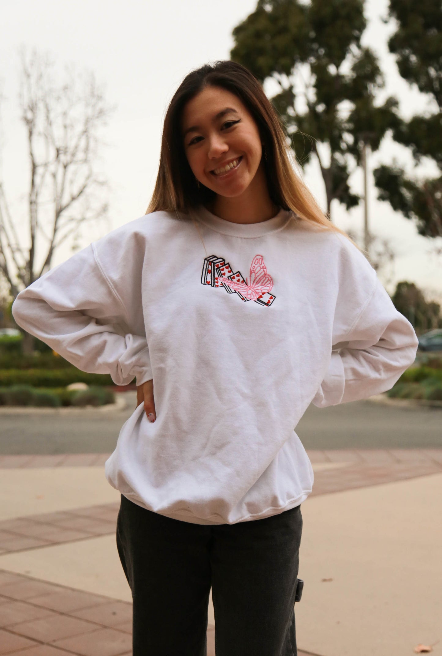 Butterfly Effect Domino Sweatshirt
