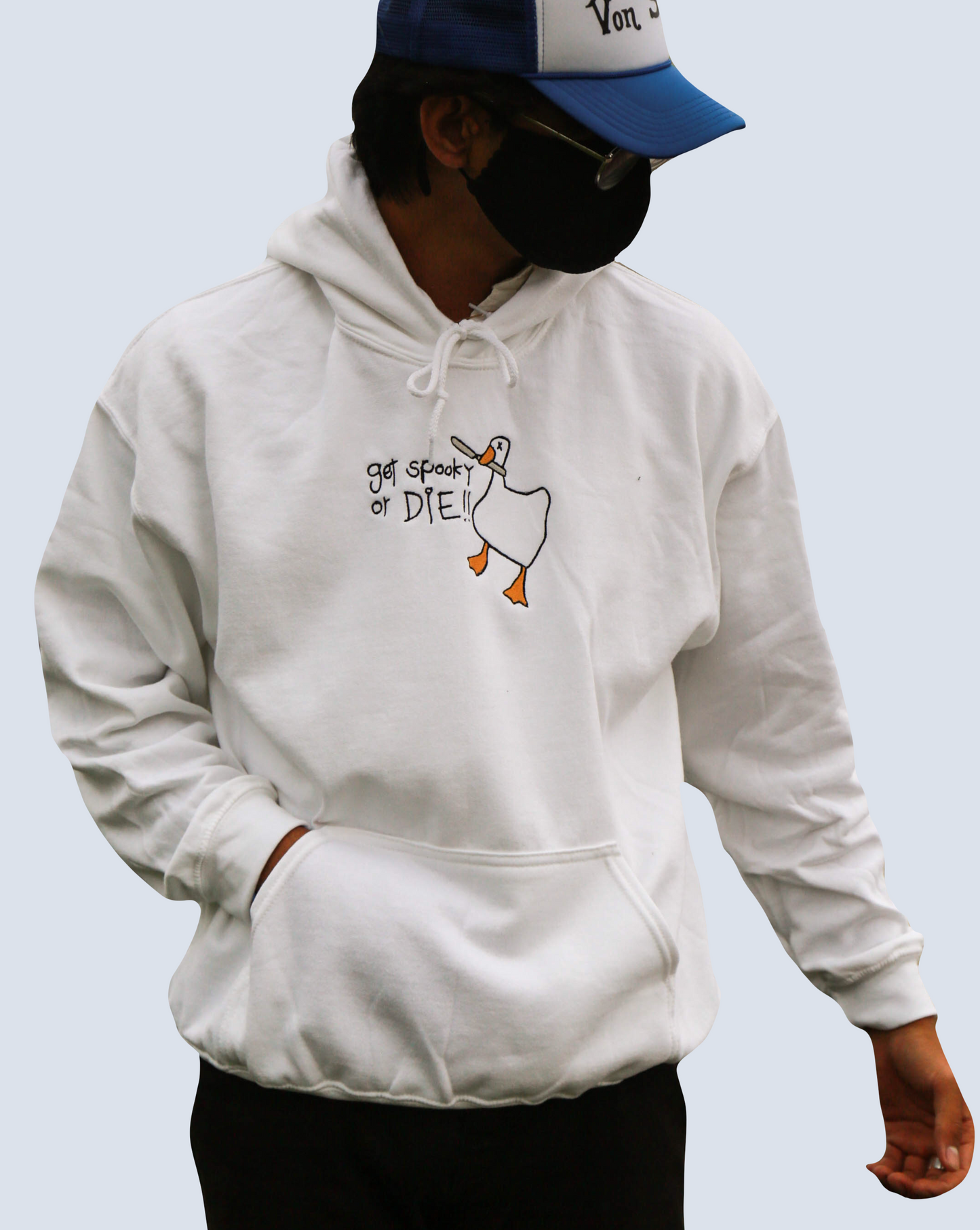Get Spooky Goose Hoodie