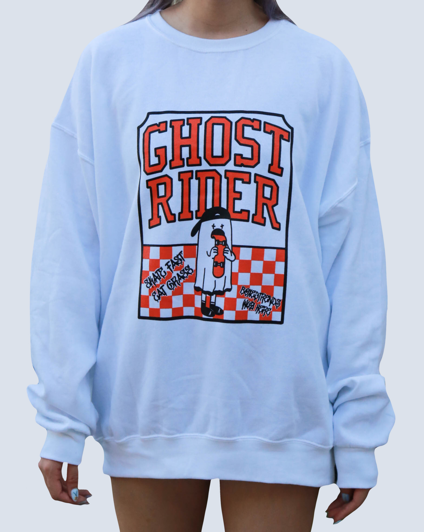 Ghost rider on sale hoodie blue