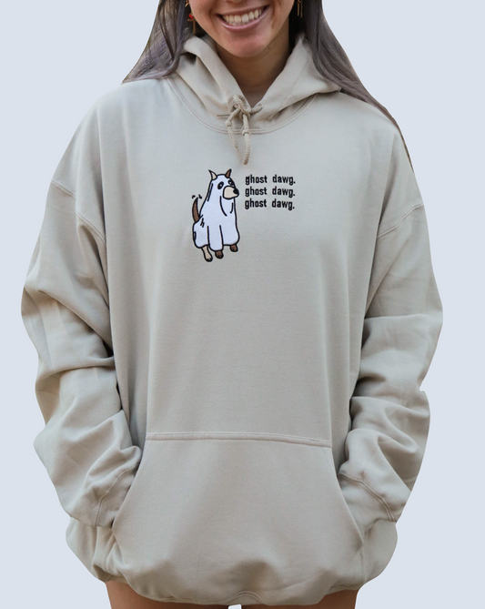 Ghost Dawg Embroidered Hoodie