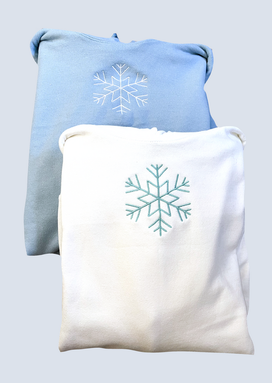 Snowflake Embroidered Matching Set