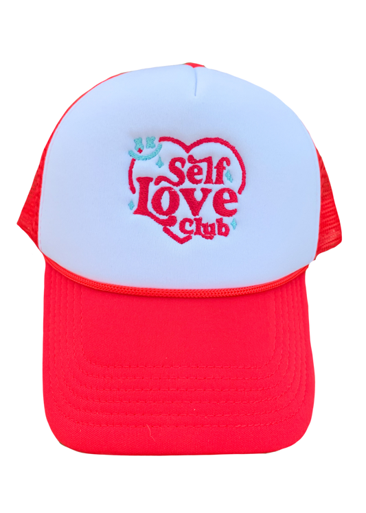 Self Love Club Embroidered Foam Trucker Hat