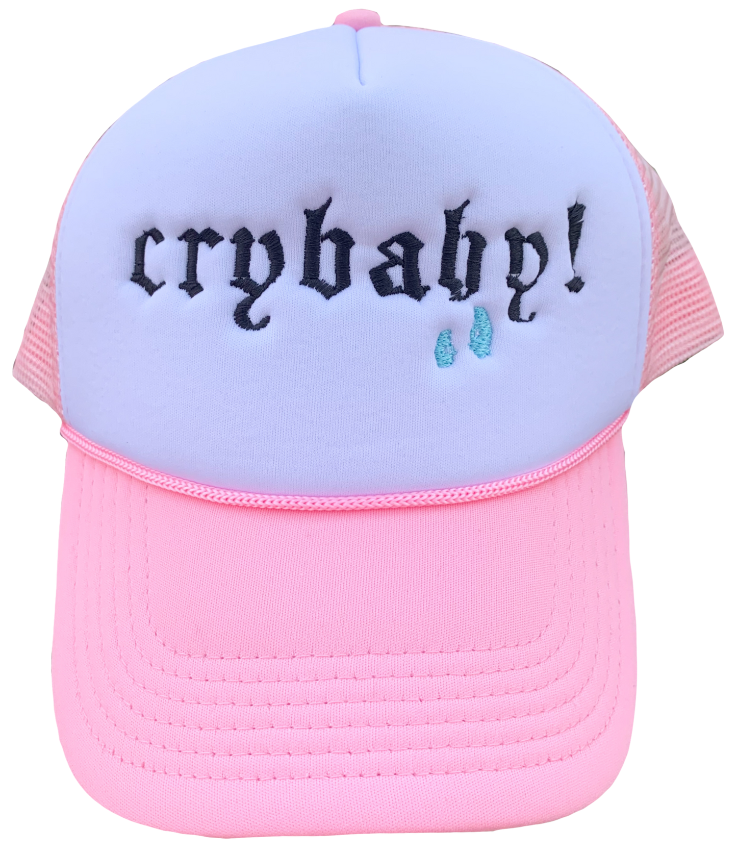 Crybaby Embroidered Foam Trucker Hat