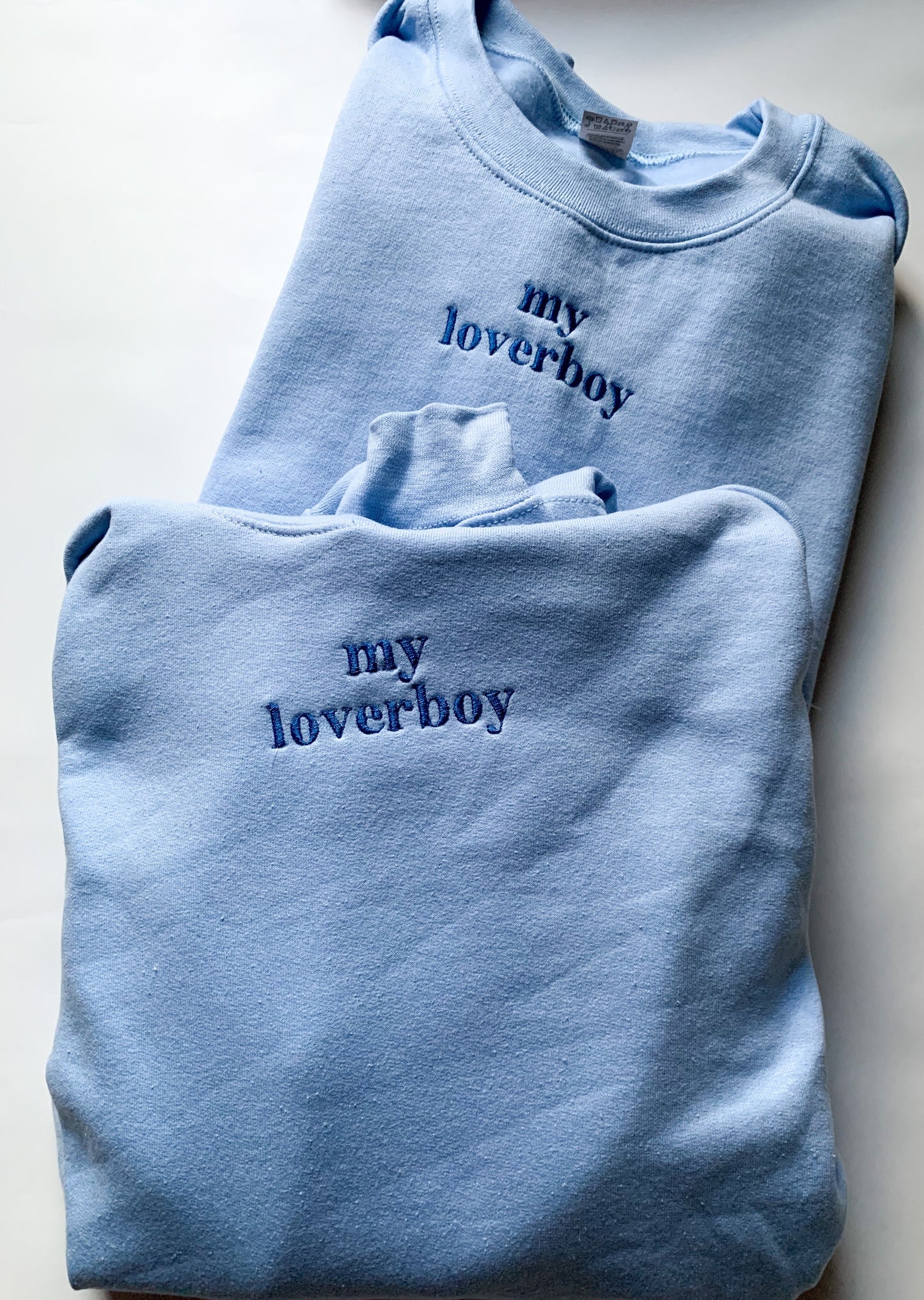 "my lover boy" Embroidered Matching Set